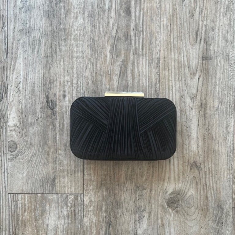 Sondra Roberts Pleated Evening Clutch