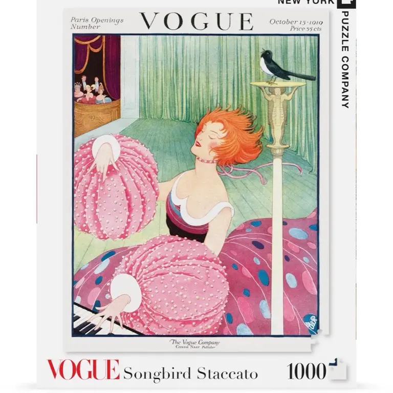 New York Puzzle Co NYPC Songbird Staccato 1000 Puzzle