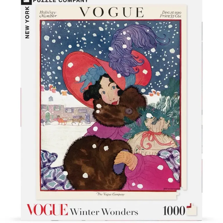 New York Puzzle Co NYPC Winter Wonders 1000 Puzzle