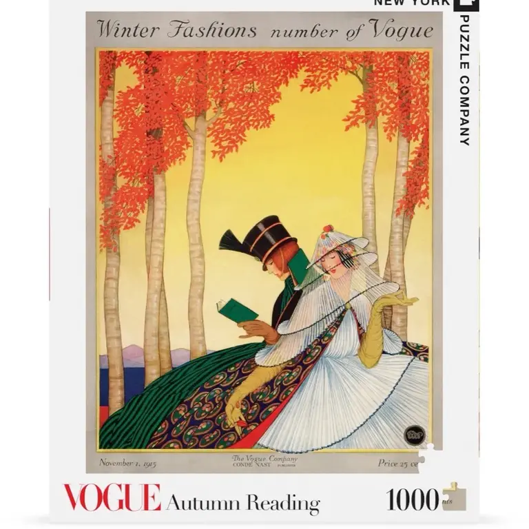 New York Puzzle Co NYPC Autumn Reading 1000 Puzzle