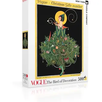 New York Puzzle Co NYPC Bird of Decoration 500 Puzzle