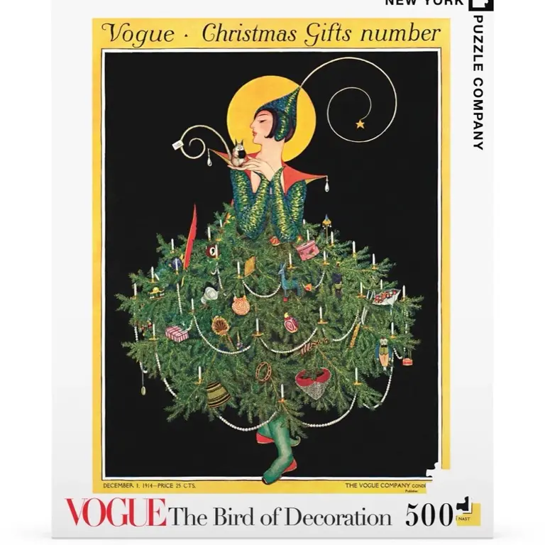 New York Puzzle Co NYPC Bird of Decoration 500 Puzzle