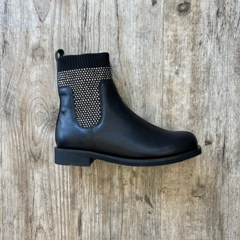 All Black All Black Stud Sock Boot