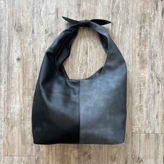 Sondra Roberts Sondra Roberts Two-Toned Knotted Tote