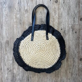 Urban Expressions Indy Ruffled Tote