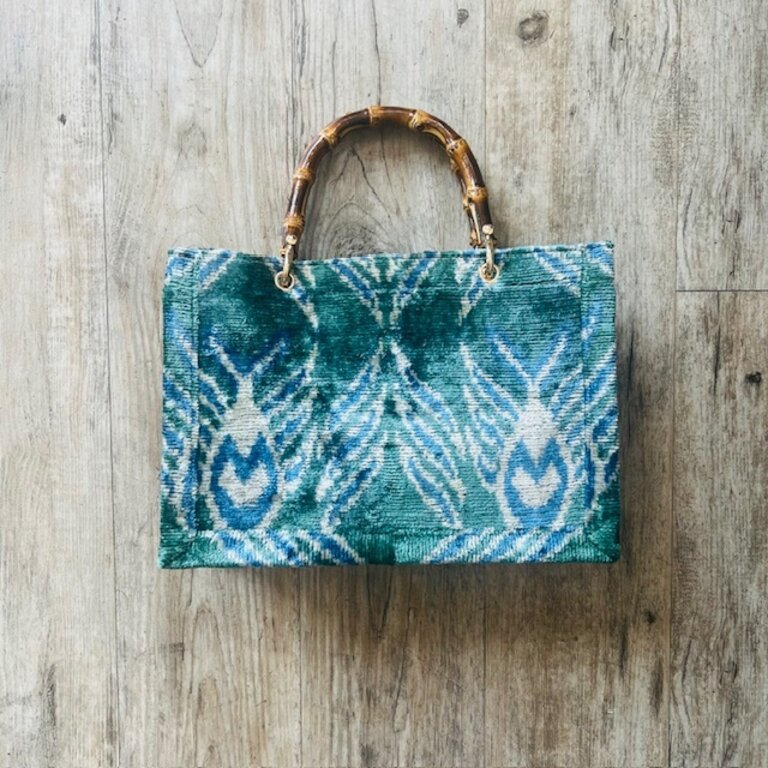 Acya Design Acya Design Small Silk Tote w/ Bamboo