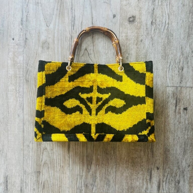 Acya Design Acya Design Small Silk Tote w/ Bamboo