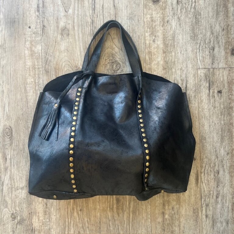 Jijou Capri Jijou Capri Leather Studded Tote