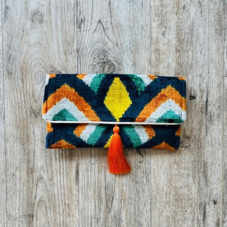 Acya Design Acya Design Silk Fan Clutch