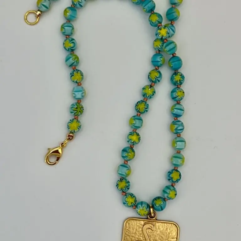 Sandrine France Sandrine France Golden Necklace