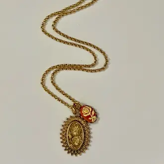 Sandrine France Sandrine France Rose Necklace Sandrine France Sandrine France Rose Necklace