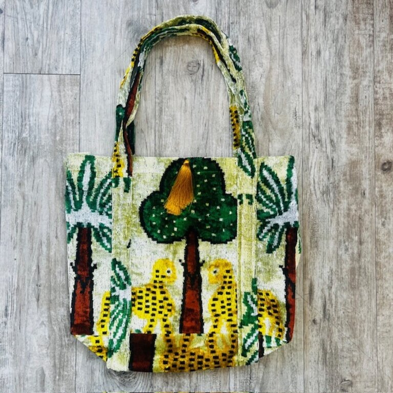 Acya Design Acya Silk Ikat Large Hobo Bag SS