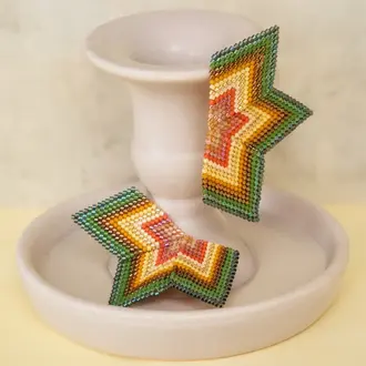 Mayana Design Mayana Design Half Star Earring