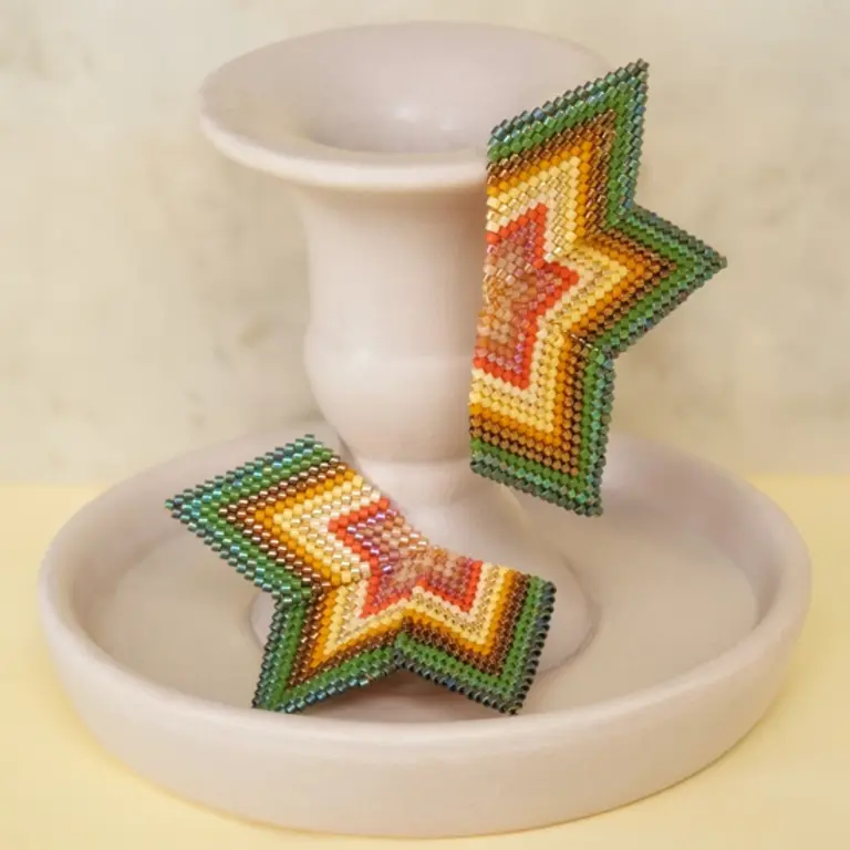 Mayana Design Mayana Design Half Star Earring