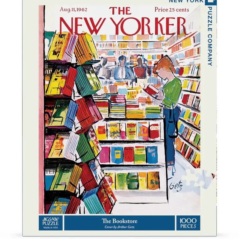 New York Puzzle Co NYPC The Bookstore 1000 Puzzle