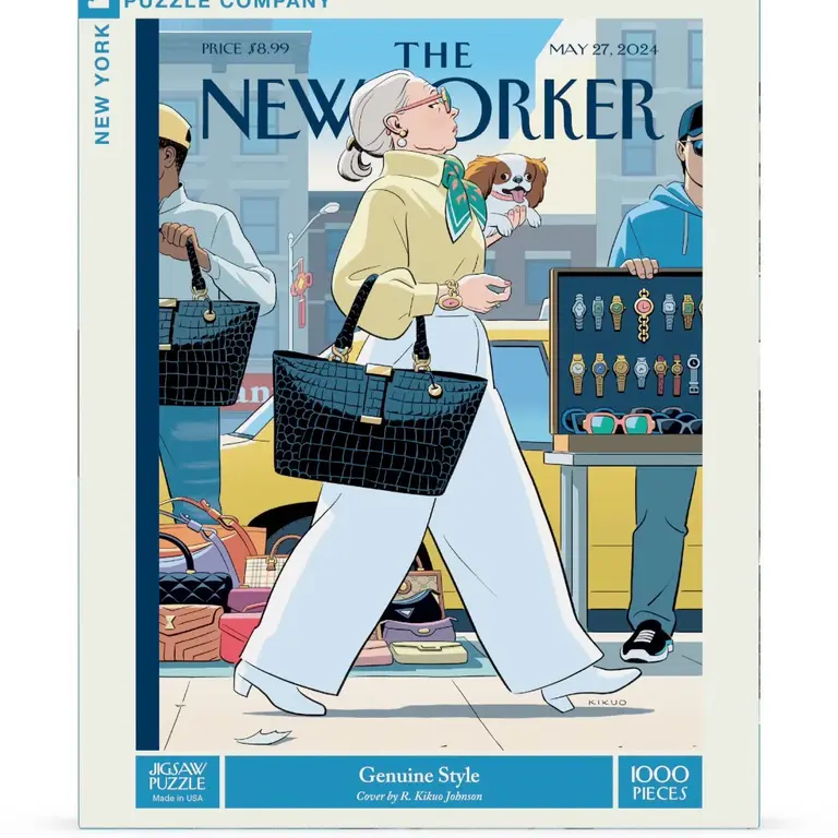 New York Puzzle Co NYPC Genuine Style 1000 Puzzle