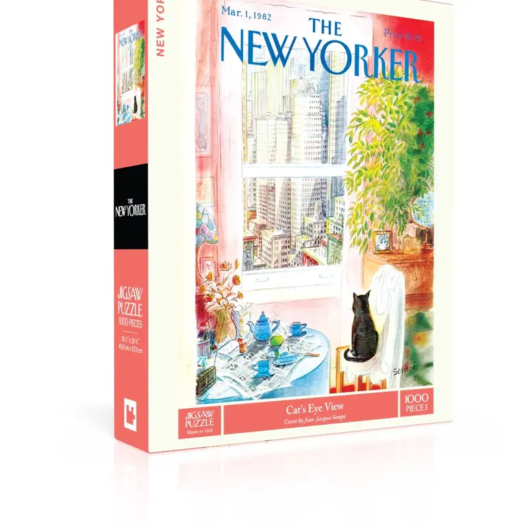New York Puzzle Co NYPC Cat's Eye View 1000 Puzzle