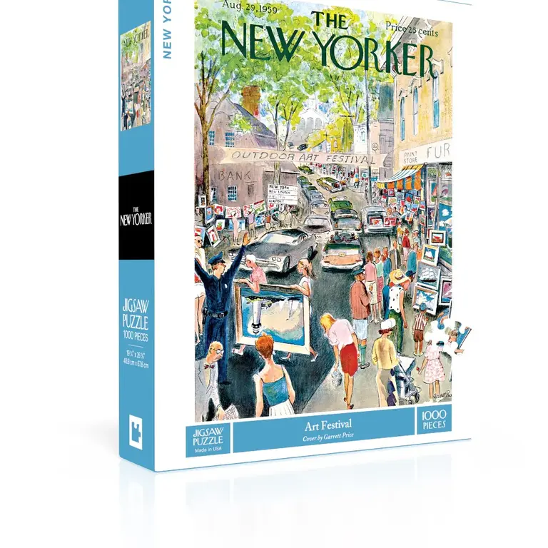 New York Puzzle Co NYPC Arts Festival 1000 Puzzle