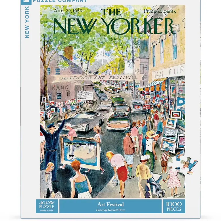 New York Puzzle Co NYPC Arts Festival 1000 Puzzle