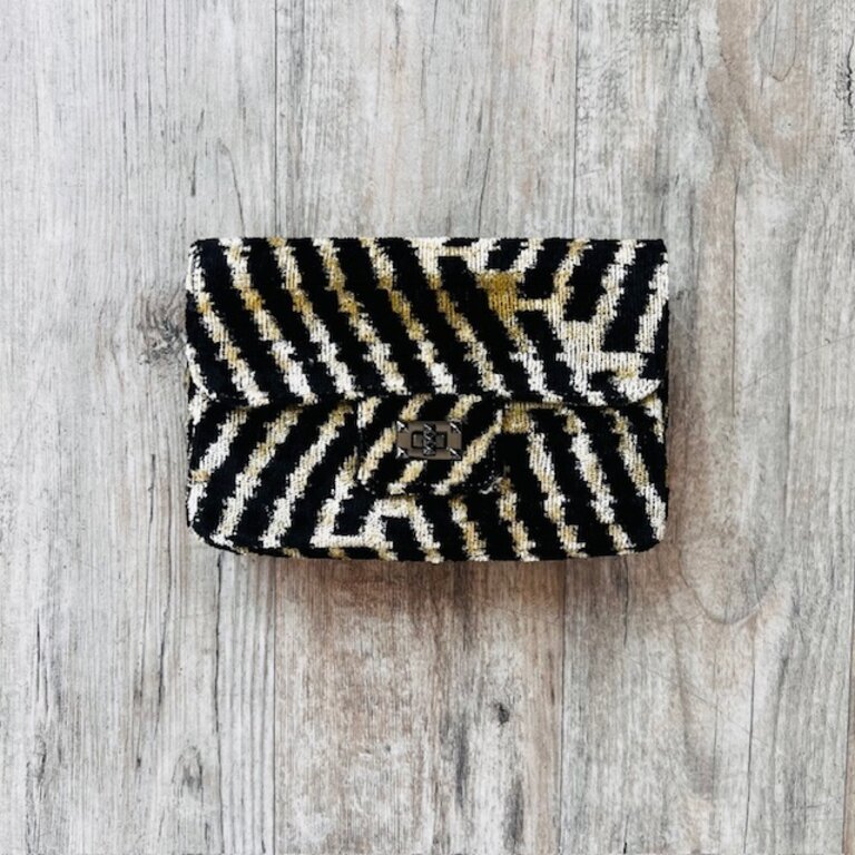 AYCA AYCA Silk Fan Crossbody w/ Chain SS