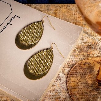 Mayana Design Mayana Gilded Teardrop Earring