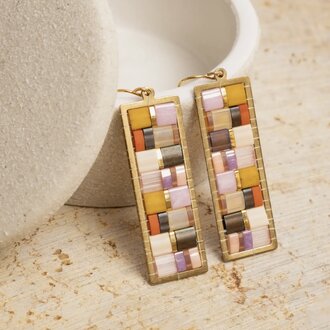 Mayana Design Mayana Design Mosaic Tile Earring