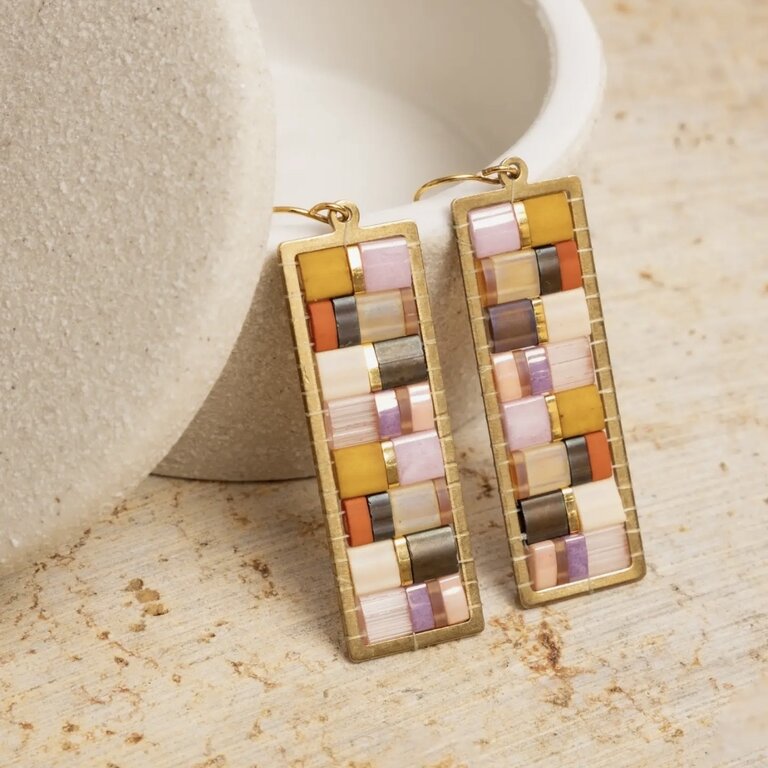 Mayana Design Mayana Design Mosaic Tile Earring