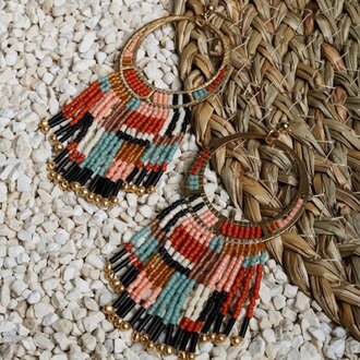 Mayana Design Mayana Design Desert Fringe Earring