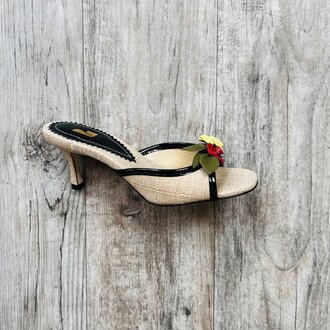 Larroude Larroude Juliette Floral Slide