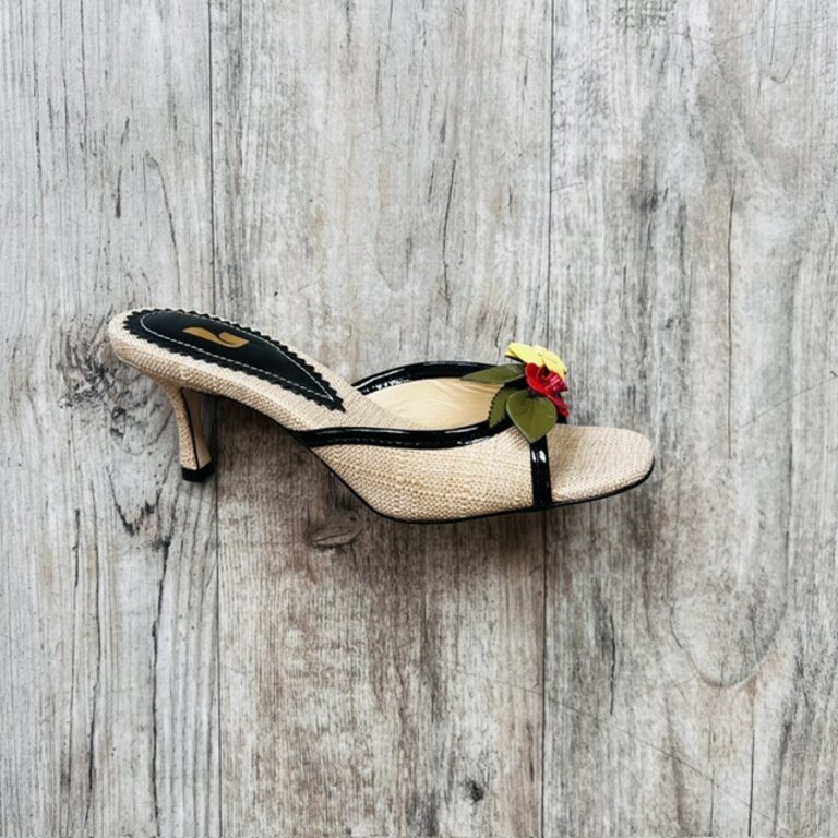 Larroude Larroude Juliette Floral Slide