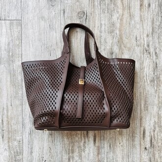 Melie Bianco Melie Bianco Malia Laser Cut Tote