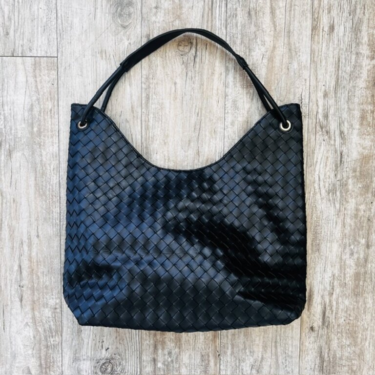 Moda Luxe Moda Luxe Ezia Woven Hobo Bag