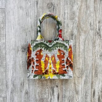 AYCA AYCA Silk Ikat Small Tiger Tote