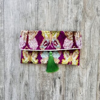 AYCA AYCA Silk Ikat Clutch