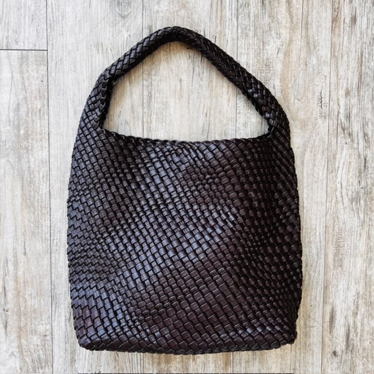Melie Bianco Melie Bianco Johanna Woven Shoulder Bag