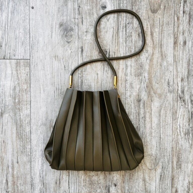 Melie Bianco Melie Bianco Carrie Pleated Bag