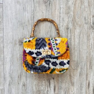 AYCA AYCA Silk Ikat Tophandle Crossbody