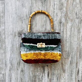AYCA AYCA Silk Ikat Tophandle Crossbody