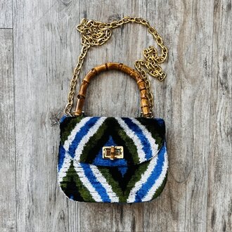 AYCA AYCA Silk Ikat Tophandle Crossbody