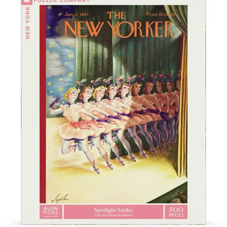New York Puzzle Co NYPC Spotlight Smiles 500 Puzzle