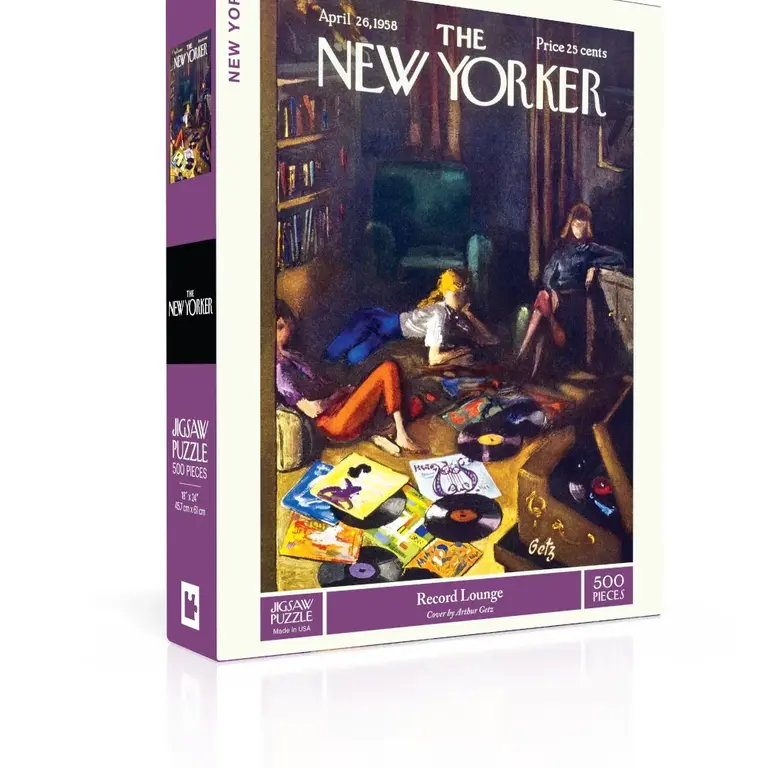 New York Puzzle Co NYPC Record Lounge 500 Puzzle