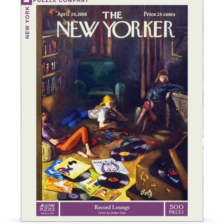 New York Puzzle Co NYPC Record Lounge 500 Puzzle