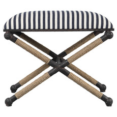 Striped Accent Bench