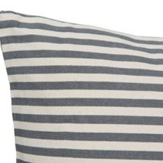 Creative Co-op 24" Cotton Striped Pillow