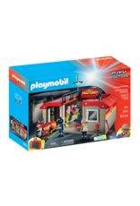 Playmobil Take Along Fire Station 4+