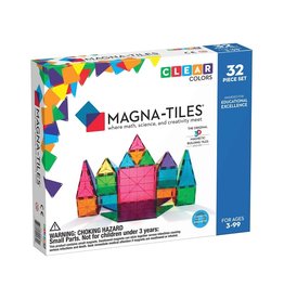 Magna-Tiles Magna Tiles Clear Colors 32 pc 3+