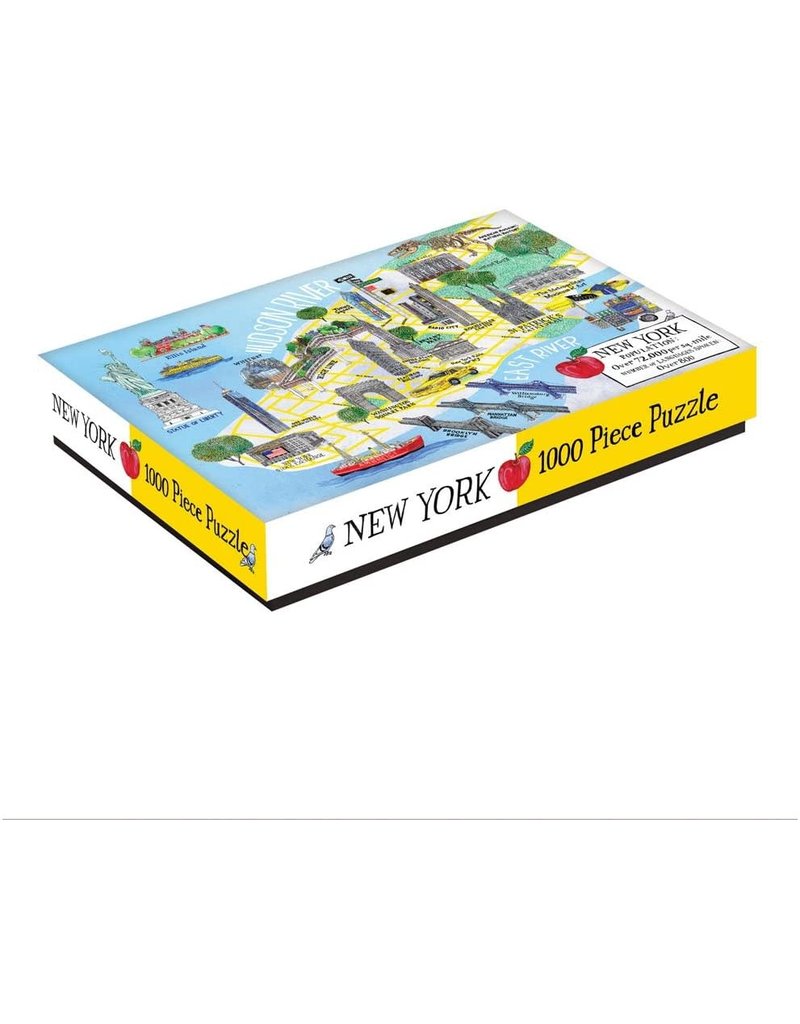 Galison New York City Map Puzzle 1000 pcs