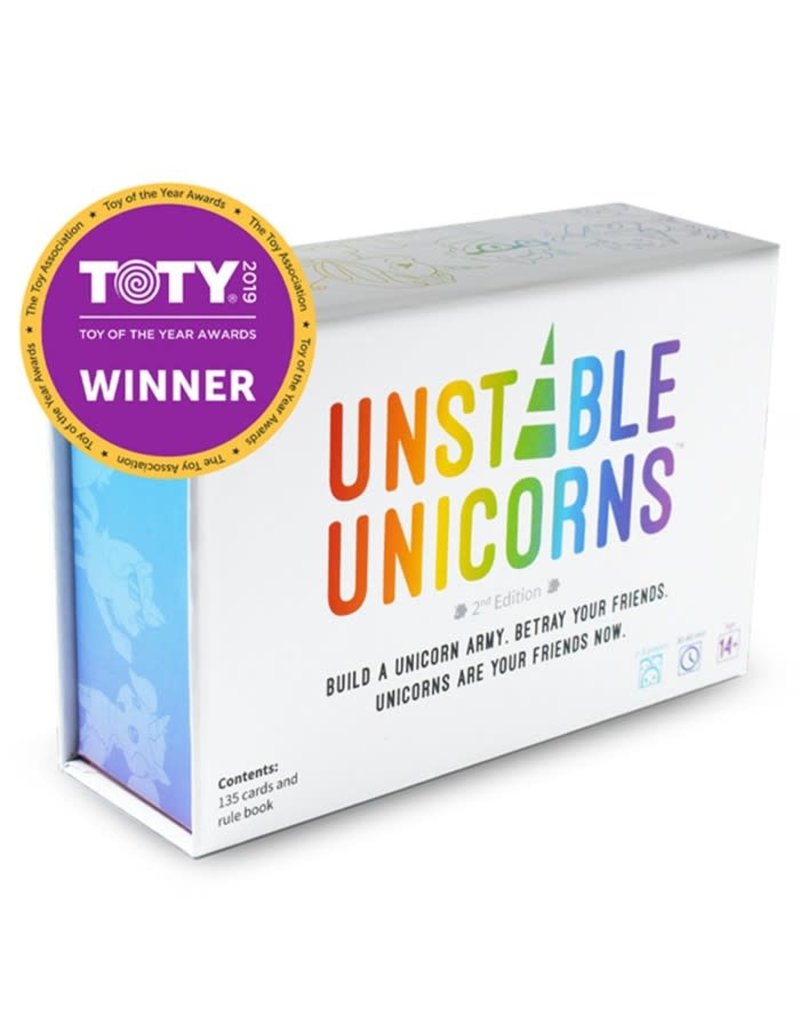 Tee Turtle Unstable Unicorns: Base Game 14+