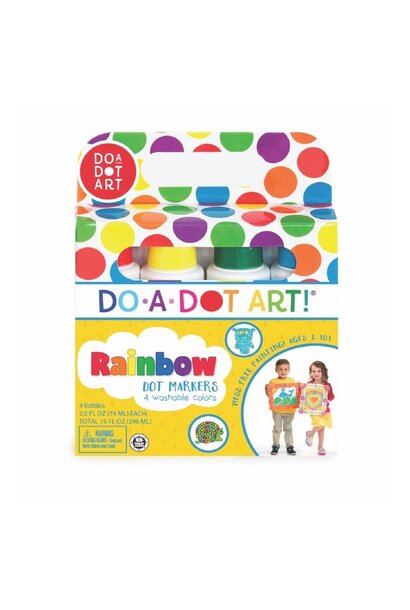 Do a Dot 4 pack Paints Rainbow 3+