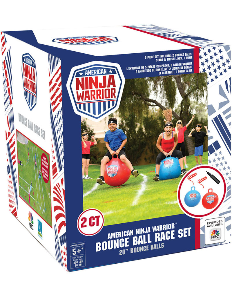 B4 Adventure American Ninja Warrior Bounce Ball Race Set